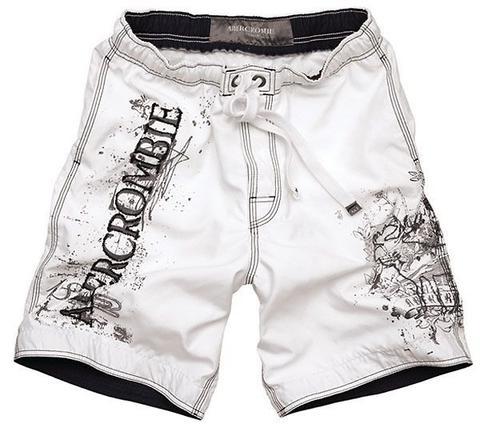 Abercrombie Fitch Hombres Nado Playa Cortos AF7658